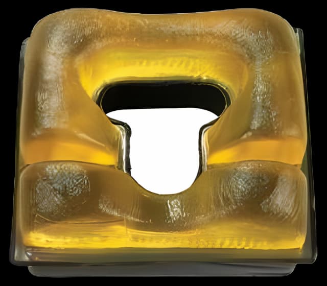 Prone Head Positioner with Tube Access AliGel™ 10-5/8 W X 9 D X 5-1/4 H Inch Gel Freestanding