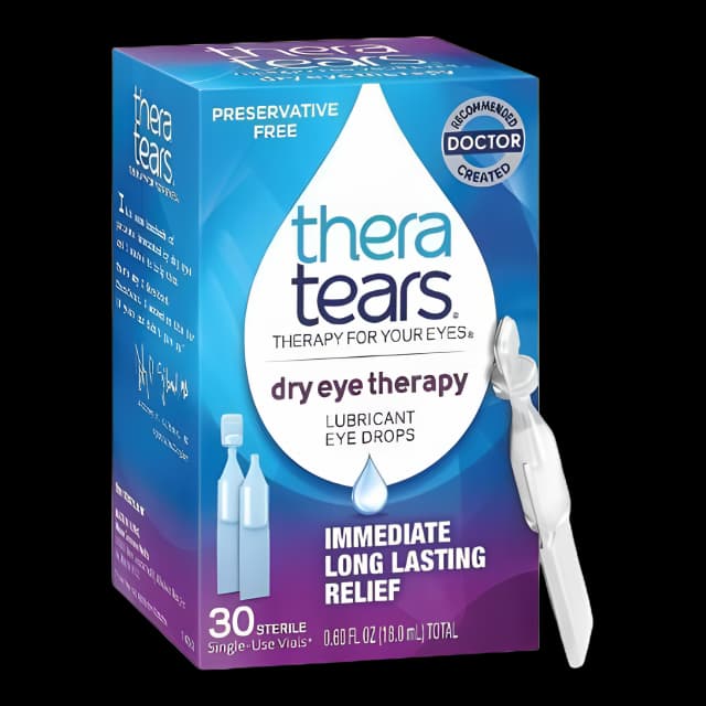 Eye Lubricant TheraTears® dry eye therapy 30 per Box Eye Drops