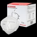 Particulate Respirator Mask Honeywell Industrial N95 Flat Fold Molded Cup Elastic Strap One Size Fits Most White NonSterile Not Rated Adult