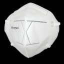 Particulate Respirator Mask Honeywell Industrial N95 Flat Fold Molded Cup Elastic Strap One Size Fits Most White NonSterile Not Rated Adult