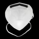 Particulate Respirator Mask Honeywell Industrial N95 Flat Fold Molded Cup Elastic Strap One Size Fits Most White NonSterile Not Rated Adult