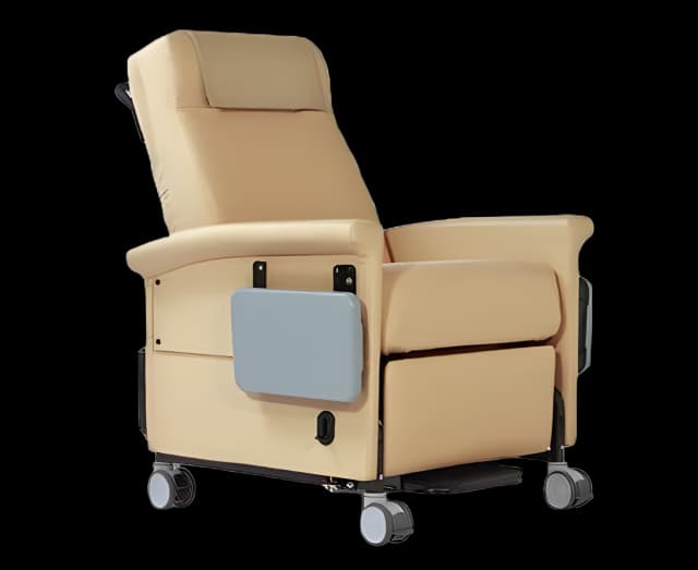 Ascent 65 Series Medical Transport Recliner - Colonial Blue