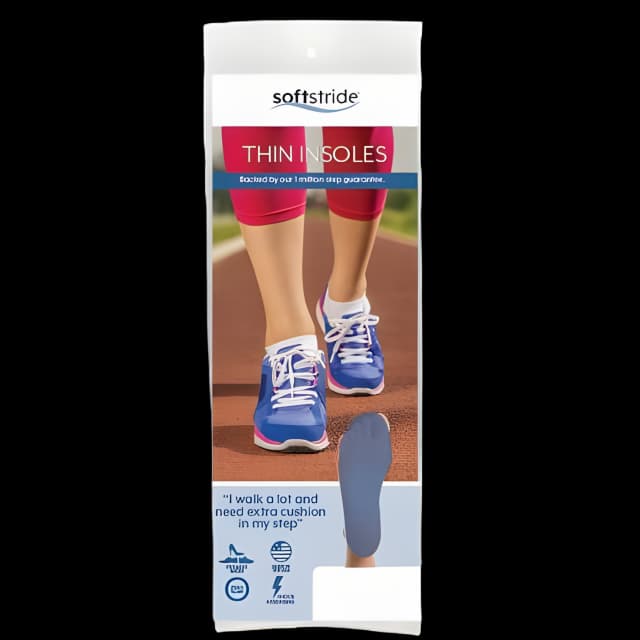 Soft Stride™ Thin Orthotic Insoles - Men/Women Size C