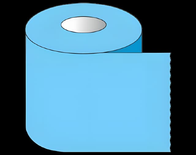 Shamrock Scientific Medical Label Tape 2x500 Inch - Blue