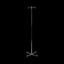 IV Pole drive™ 2-Hook 4-Legs Chrome Plated Steel with Weights