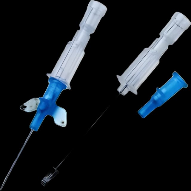 Peripheral IV Catheter Introcan Safety® 22 Gauge 1 Inch Sliding Safety Needle - 1003270