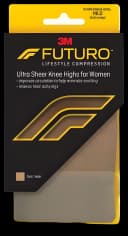3M Futuro Compression Knee High Stockings - Large Nude