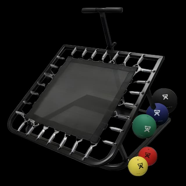 Medicine Ball and Rebounder 5 Piece Set CanDo® 2 lbs. / 4 lbs. / 7 lbs. / 11 lbs. / 15 lbs.