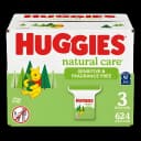 Huggies Natural Care Unscented Baby Wipes - 624 Count