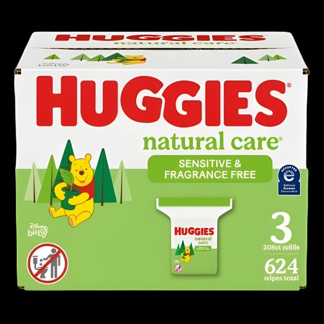 Huggies Natural Care Unscented Baby Wipes - 624 Count