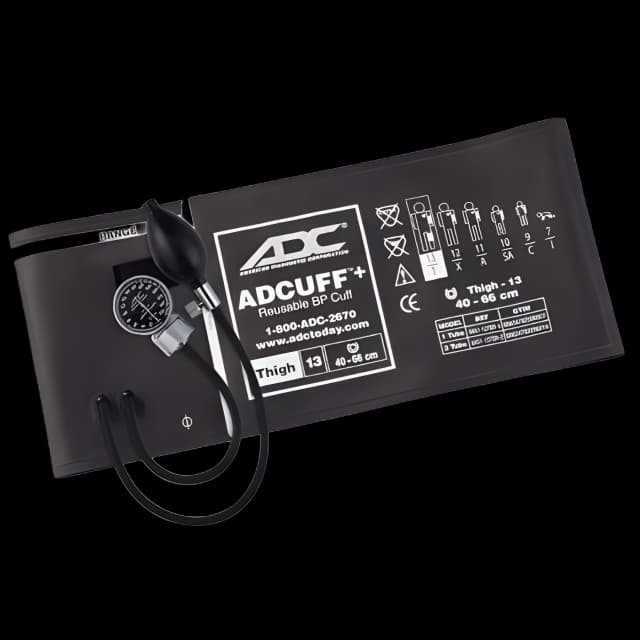 Aneroid Sphygmomanometer Unit Diagnostix™700+ Series Thigh Cuff Nylon Cuff 40 - 66 cm Pocket Aneroid