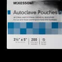 Sterilization Pouch McKesson Ethylene Oxide (EO) Gas / Steam 3-1/2 X 5 Inch Transparent Blue / White Self Seal Paper / Film