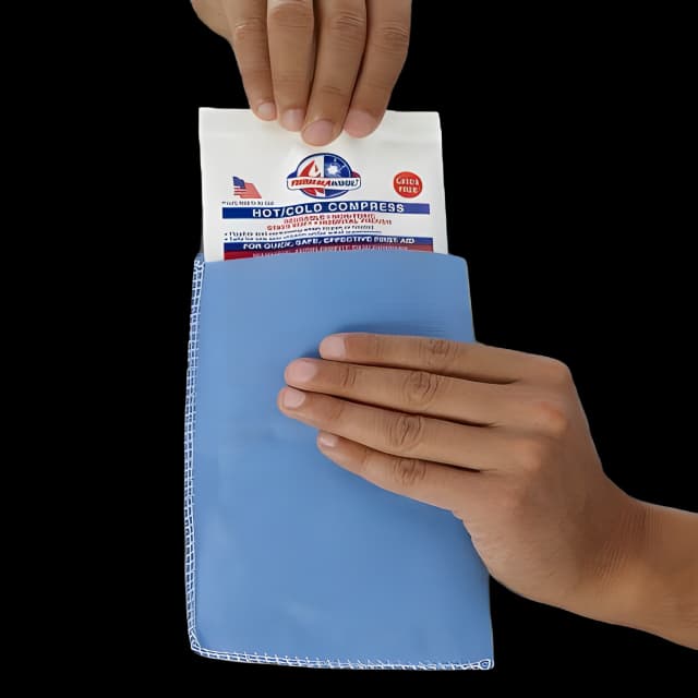 Blue Easy Sleeves™ 5x7 Hot/Cold Pack Covers for Gel Therapy