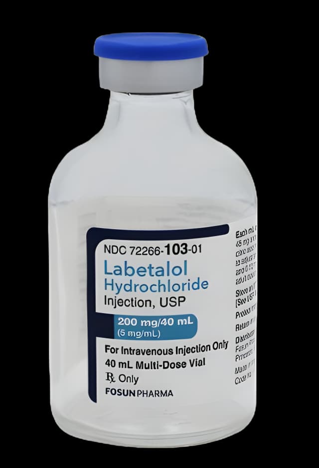 Buy Labetalol HCl 5mg/mL Injection 40mL Vial - Fosun Pharma