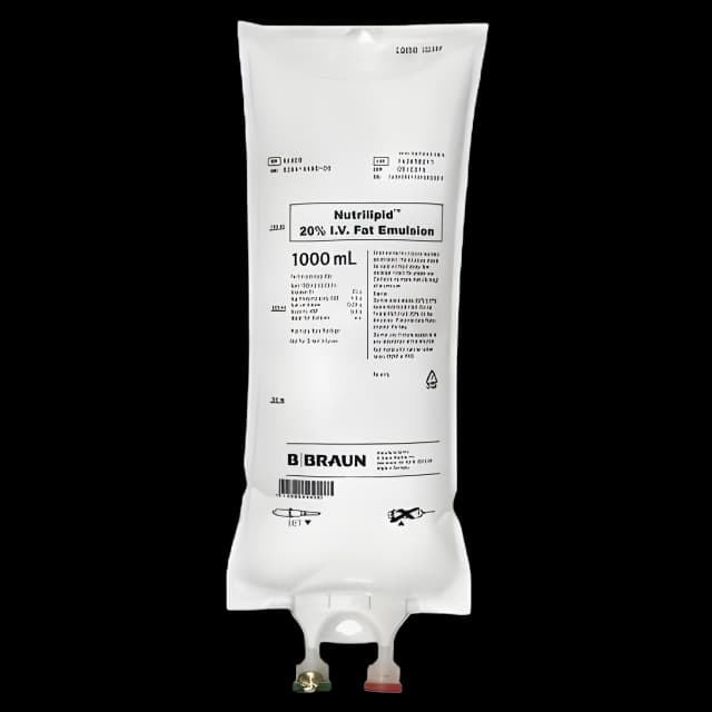 Nutrilipid™ Caloric Agent Fat Emulsion 20% Emulsion Pharmacy Bulk Package 1,000 mL