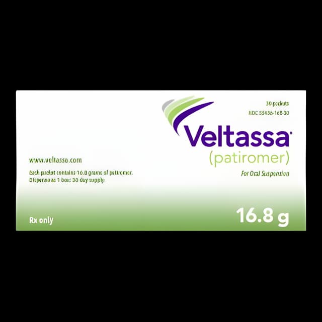 Veltassa® Patiromer Calcium Sorbitex 16.8 Gram Powder for Suspension Single-Use Packet 30 Packets