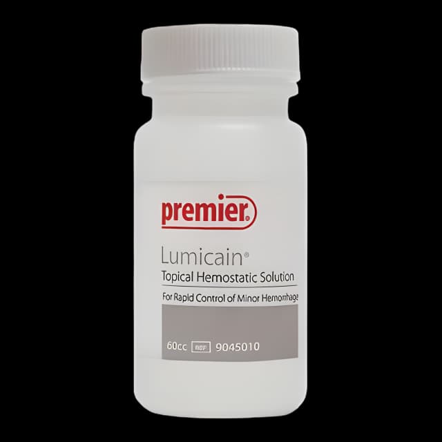 Lumicain® Hemostatic Solution Aluminum Chloine Hexahydrate 25% Solution Bottle 60 mL
