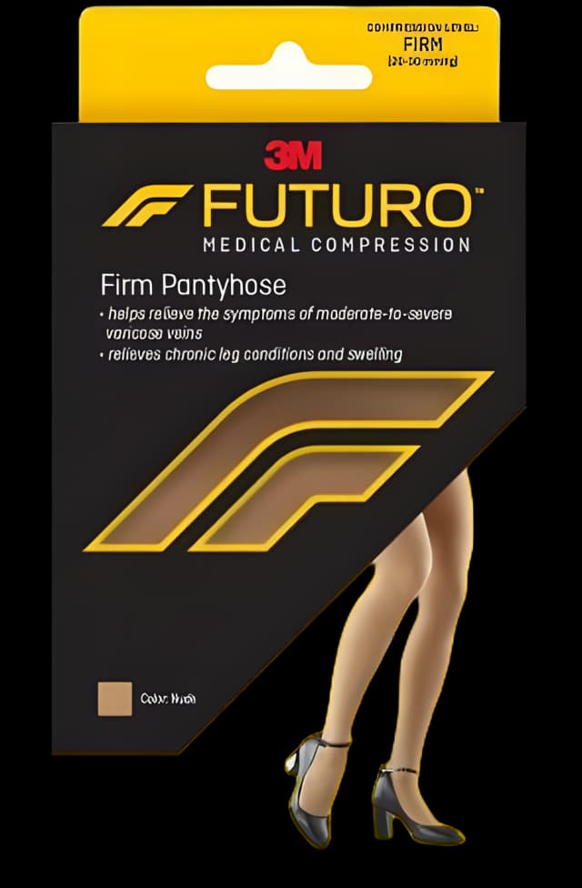 3M Futuro Plus Size Compression Pantyhose for Leg Relief