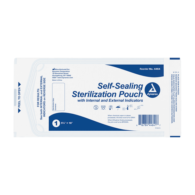 Dynarex Self Seal Sterilization Pouch 5" x 10"