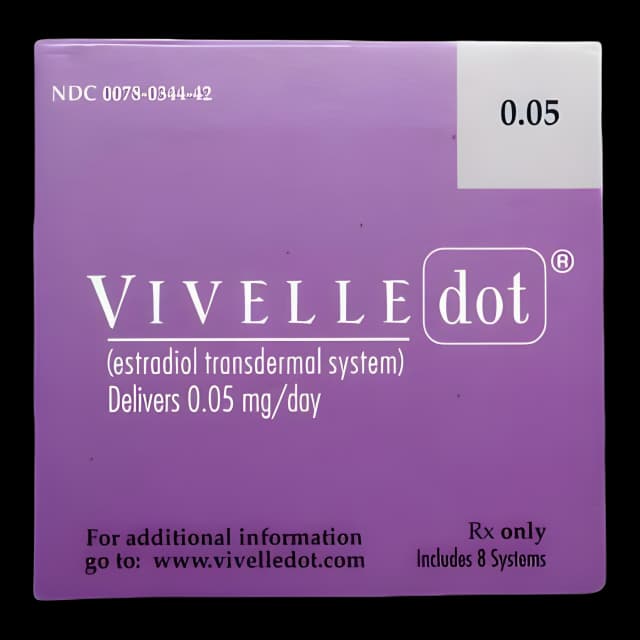Vivelle-Dot Estradiol 0.05 mg Patch - 8 Pack