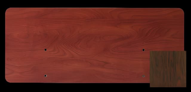 Brownlee Woods Mahogany Bed End with Staff Control - 42 Inch