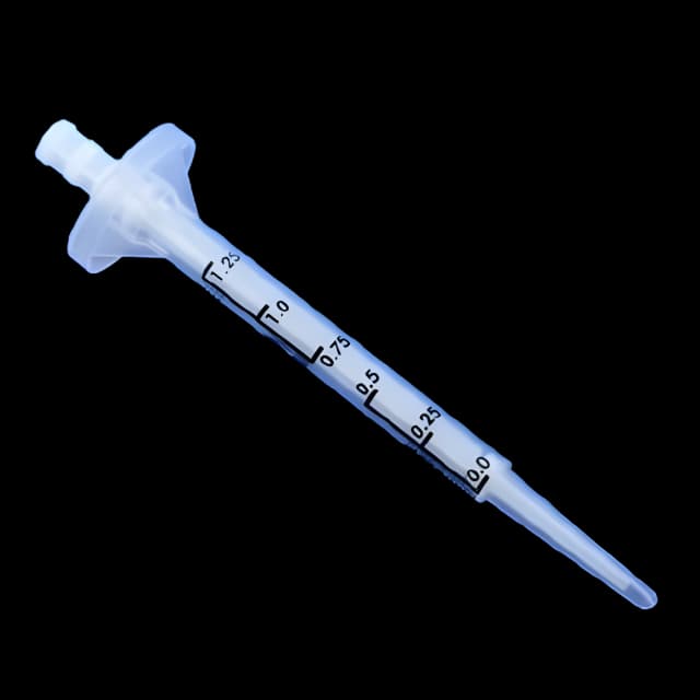Dispenser Syringe Tip 1.25 mL Graduated NonSterile