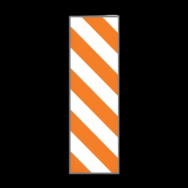 Blank Instrument Tape Key Surgical® Colored Identification Tape Orange / White Vinyl 1/4 Inch