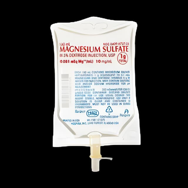Magnesium Sulfate / 5% Dextrose 10 mg / mL Solution Flexible Bag 100 mL