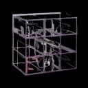 Poltex Protective Eyewear Holder - Wall Mount, Clear