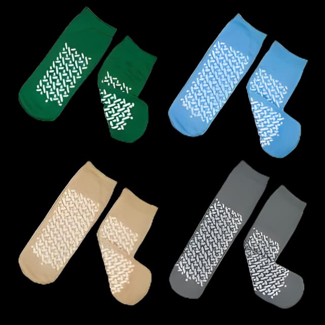 Dynarex 3XL Fall Management Slipper Socks - Latex-Free