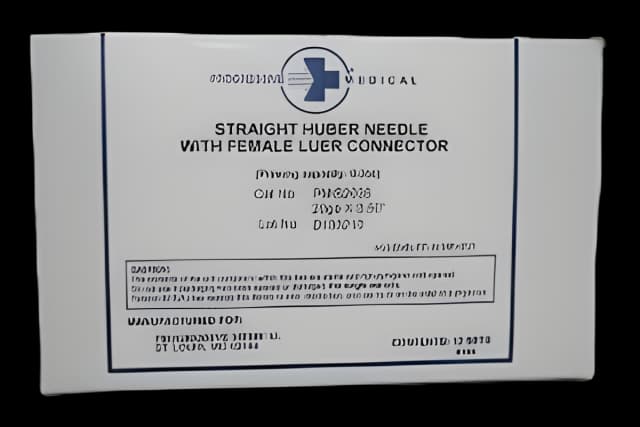 Huber Needle 20 Gauge 3-1/2 Inch