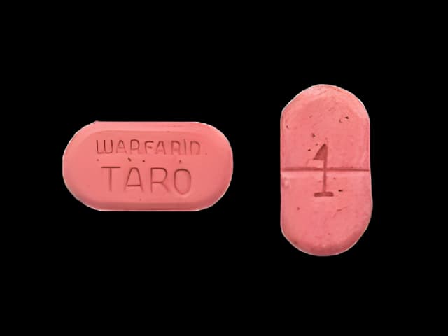 Warfarin Sodium 1 mg Tablet Bottle 100 Tablets - 51672402701