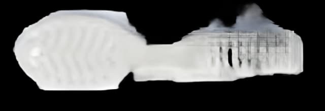 Toothbrush DawnMist® White Adult Nylon