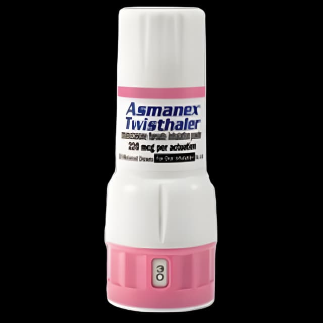 Asmanex® Twisthaler® Mometasone Furoate 220 mcg Powder Metered-Dose Inhaler 30 Doses