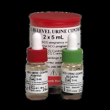 Reproductive Endocrinology Control Set Pregnancy (hCG) Testing Positive Level / Negative Level 2 X 5 mL