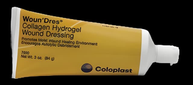 Collagen Hydrogel Wound Dressing Woun'Dres® NonSterile 3 oz.