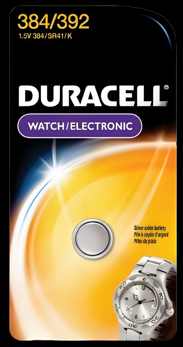 Duracell 384/392 Silver Oxide Battery 1.5V - Coin Cell