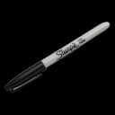 Permanent Marker Staples Advantage Sharpie® Black Ink Cap