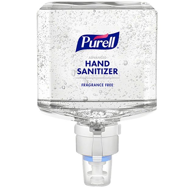 PURELL® Professional Advanced Hand Sanitizer, Fragrance Free Gel, ES8, Clear, 1200mL