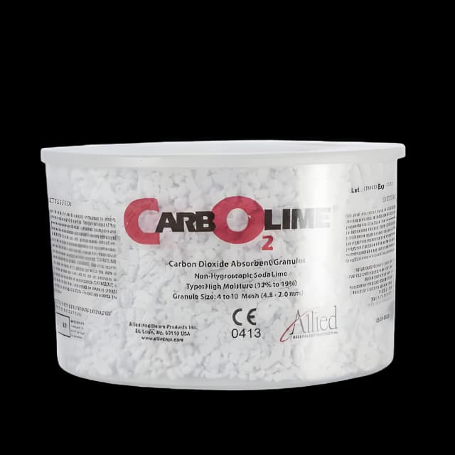 Carbolime® CO2 Absorbent Cylindrical Canister 1 kg Calcium Hydroxide / Sodium Hydroxide