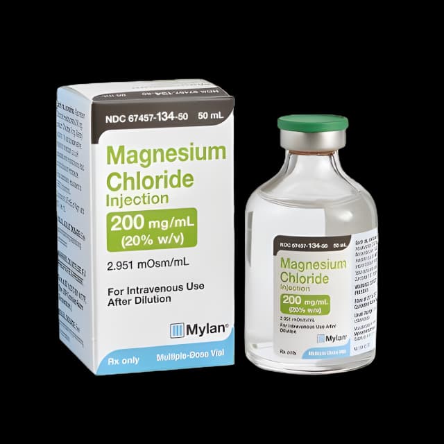 Magnesium Chloride 200 mg / mL Injection Multiple-Dose Vial 50 mL
