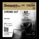 Absorbable Suture with Needle Surgical Specialties™ Chromic Gut DSM19 3/8 Circle Precision Reverse Cutting Needle Size 4 - 0