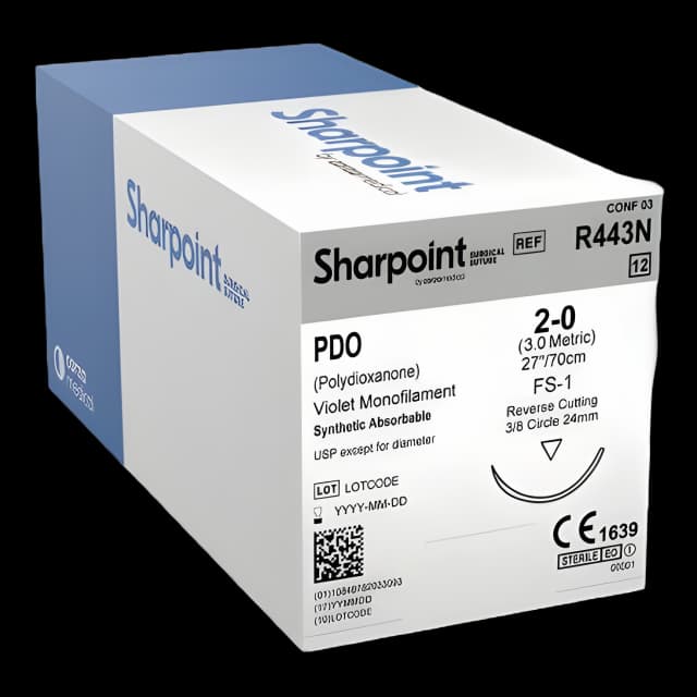 Polydioxanone Absorbable Suture with FS-1 Needle - Surgical Specialties™