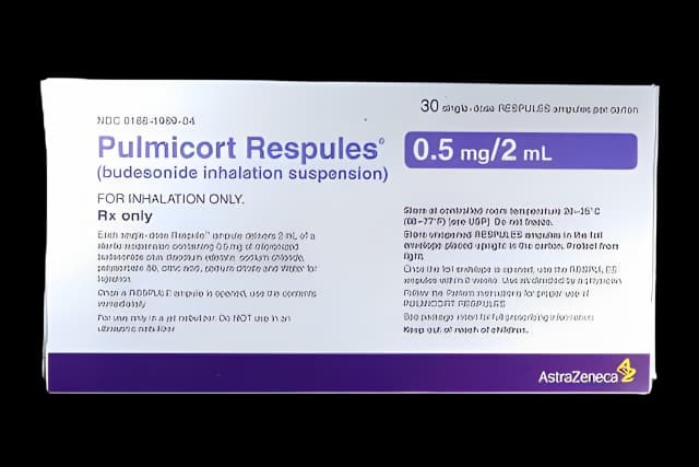 Pulmicort Respules® Budesonide 0.5 mg / 2 mL Suspension Nebulizer Ampule 30 Ampules