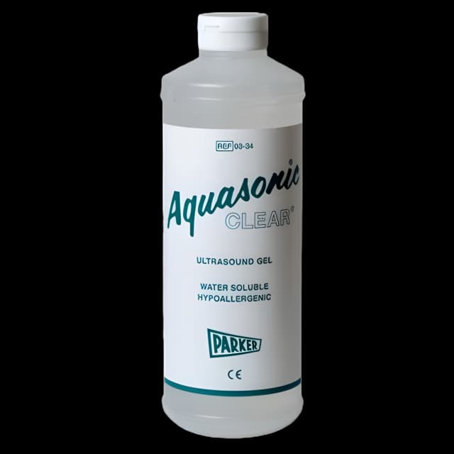 Ultrasound Gel Aquasonic Clear® Transmission 1 Liter Jar