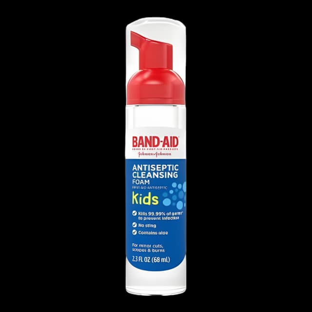 Antiseptic Band-Aid® Foaming Liquid 2.3 oz. Pump Bottle