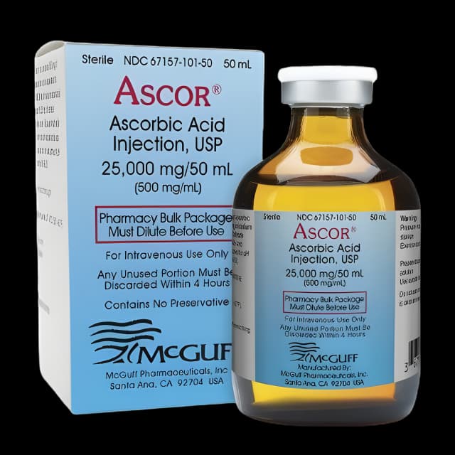 ASCOR Vitamin C 500 mg/mL Injection - Pharmacy Bulk Vial
