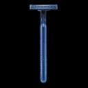 Personal Razor with Lubricating Strip Gillette® Good News Single Edge Twin Blade NonSterile Disposable