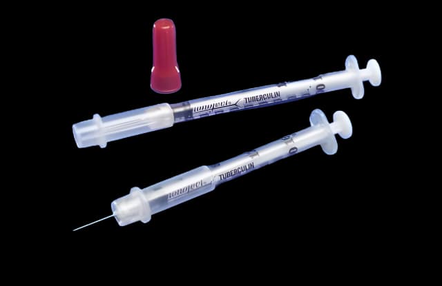Safety Insulin Syringe with Needle Monoject™ 0.5 mL 5/16 Inch 30 Gauge Sliding Safety Needle Regular Wall