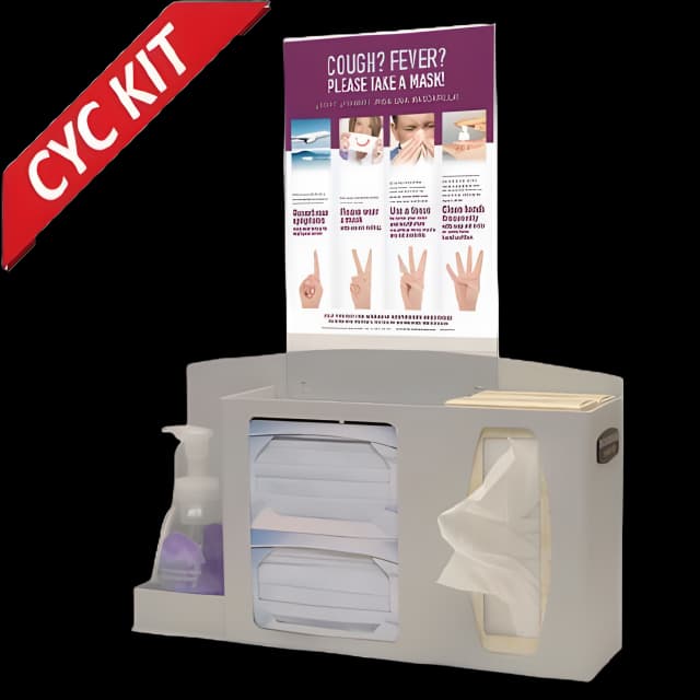 BOWMAN® Hygiene Dispensing Station - Quartz Beige